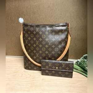 ✅AUTHENTIC GM BAG WITH TRIFOLD WALLET LOUIS VUITTON